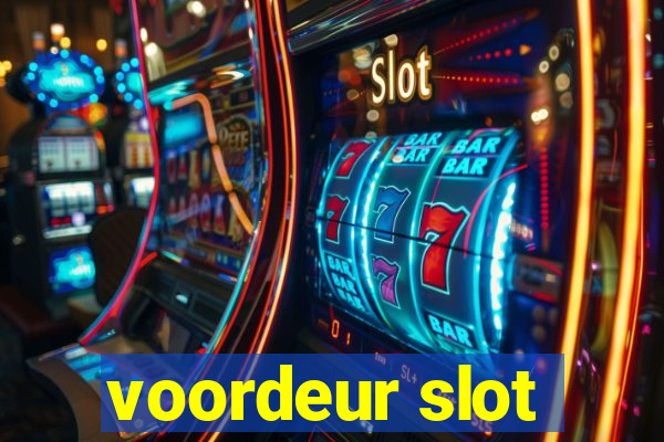 voordeur slot