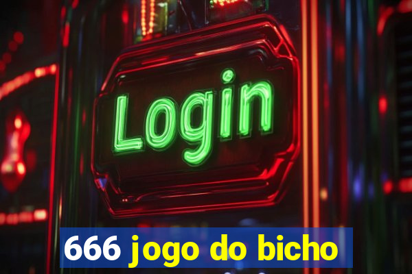 666 jogo do bicho