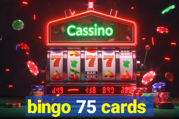 bingo 75 cards