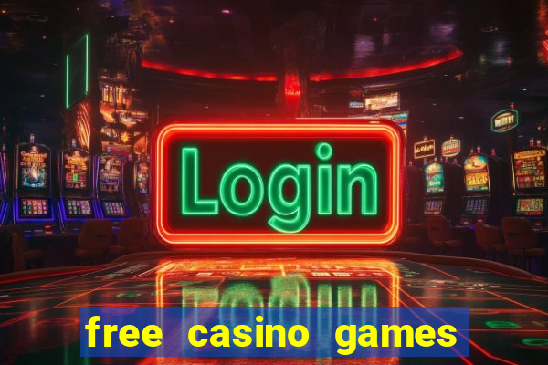 free casino games slots machine