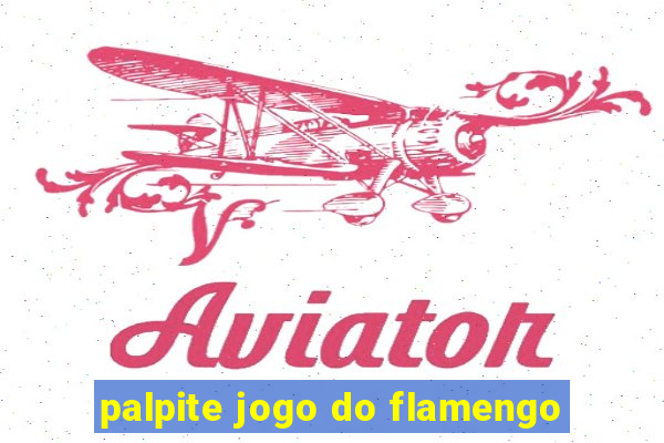 palpite jogo do flamengo