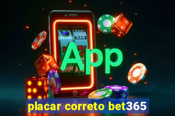 placar correto bet365