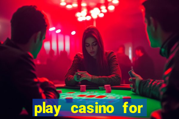 play casino for real money no deposit