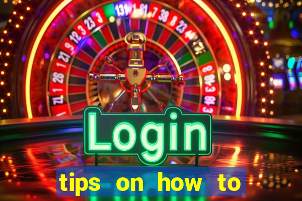 tips on how to win playing slot machines