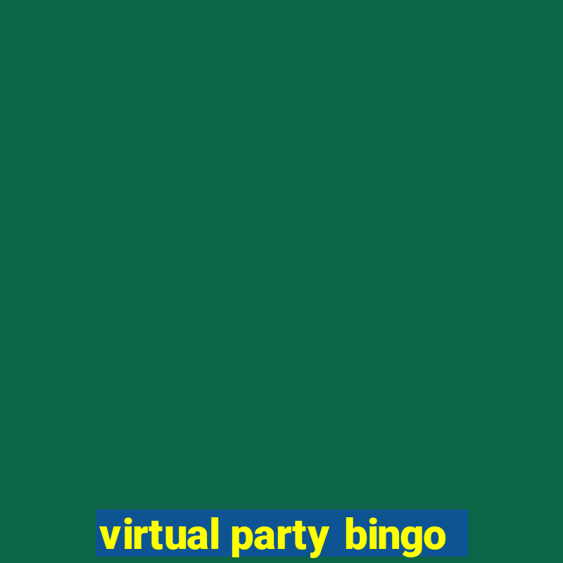 virtual party bingo