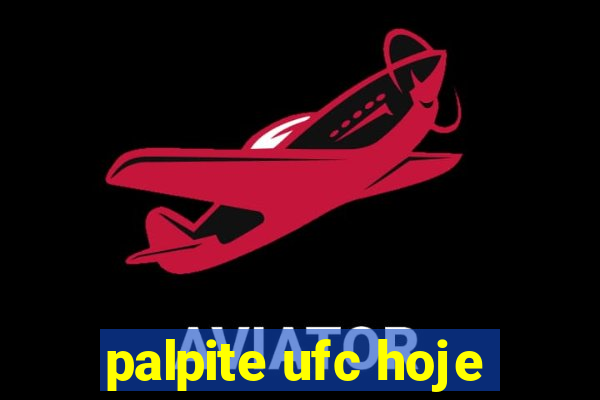 palpite ufc hoje