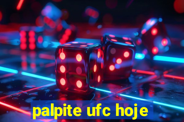 palpite ufc hoje