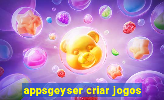 appsgeyser criar jogos