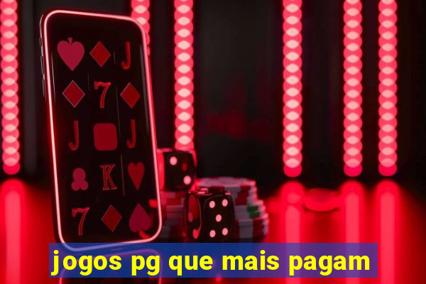 jogos pg que mais pagam