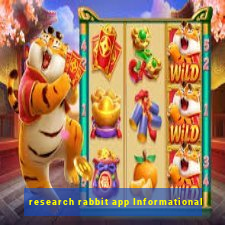 research rabbit app Informational