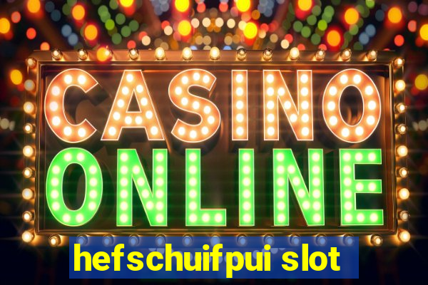 hefschuifpui slot