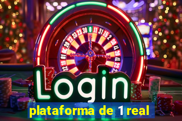 plataforma de 1 real