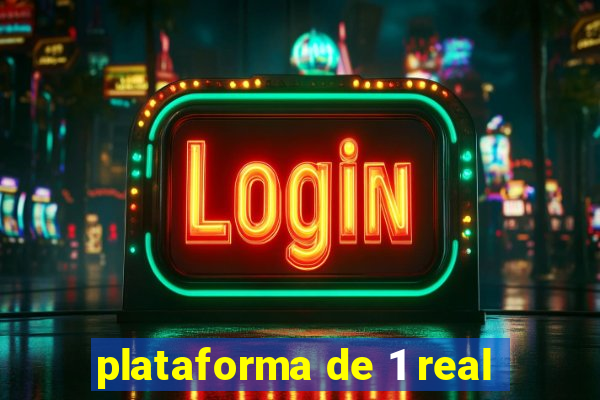 plataforma de 1 real