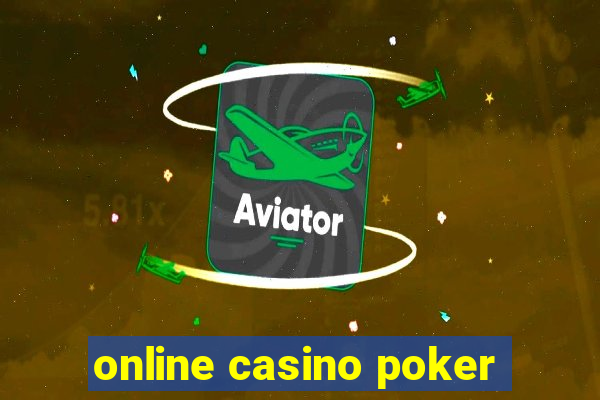 online casino poker