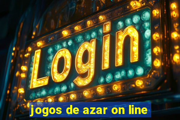 jogos de azar on line