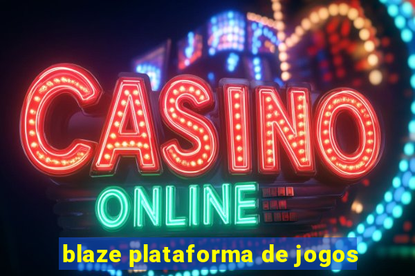 blaze plataforma de jogos