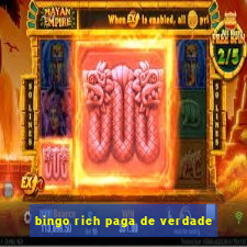 bingo rich paga de verdade