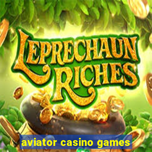 aviator casino games