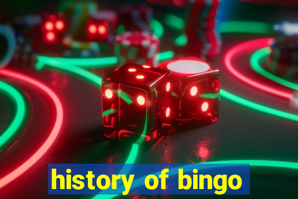 history of bingo