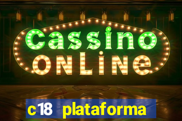 c18 plataforma login entrar