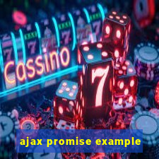 ajax promise example