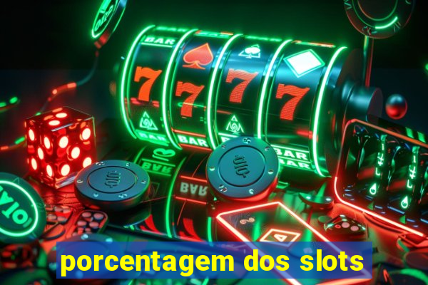 porcentagem dos slots