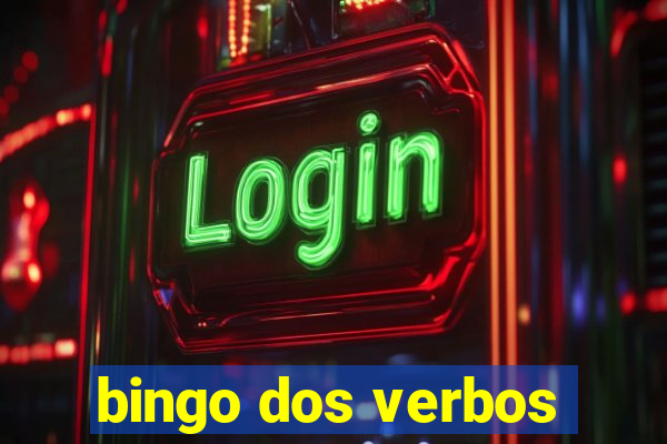 bingo dos verbos