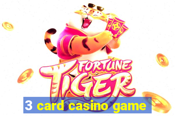 3 card casino game