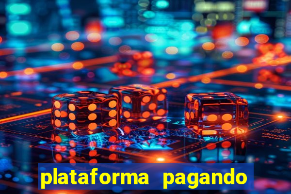 plataforma pagando no cadastro slots