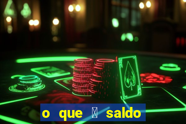 o que 茅 saldo demo no jogo