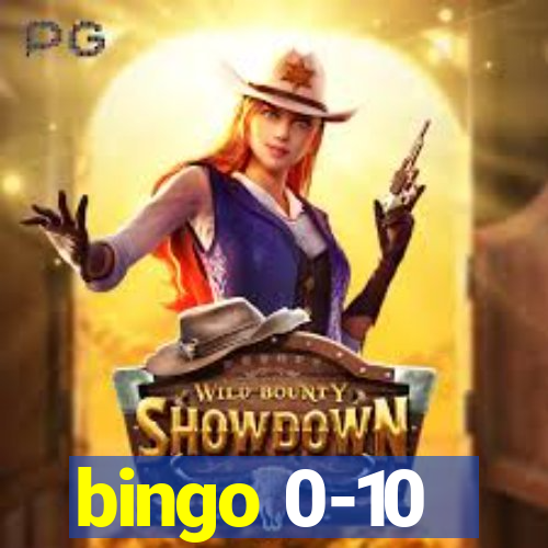 bingo 0-10