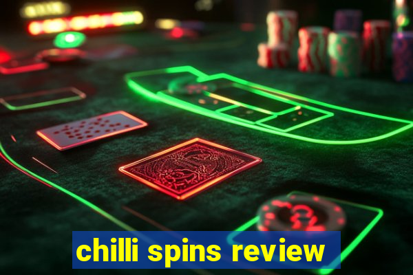 chilli spins review