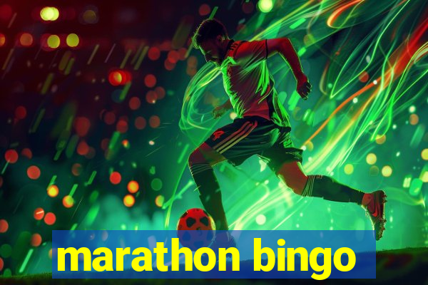 marathon bingo