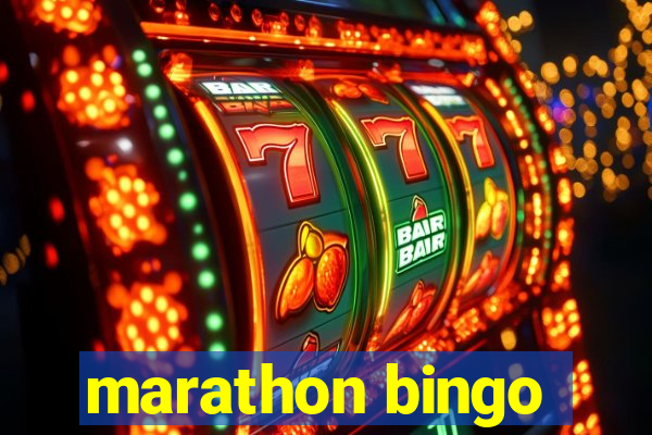 marathon bingo