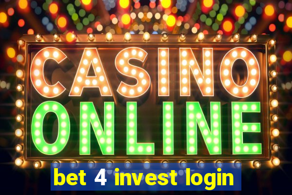 bet 4 invest login