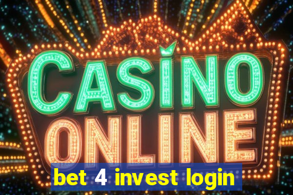 bet 4 invest login