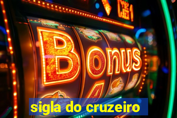 sigla do cruzeiro