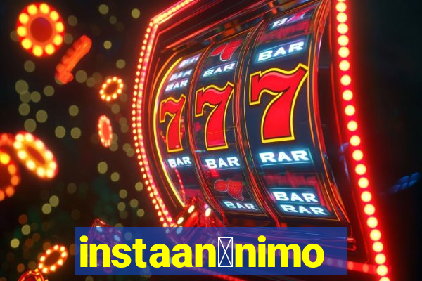 instaan么nimo