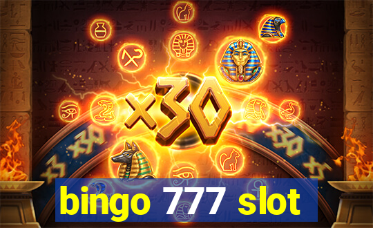 bingo 777 slot