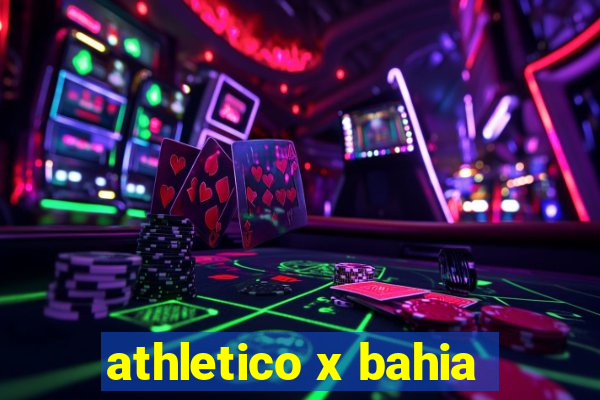 athletico x bahia