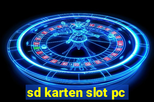 sd karten slot pc