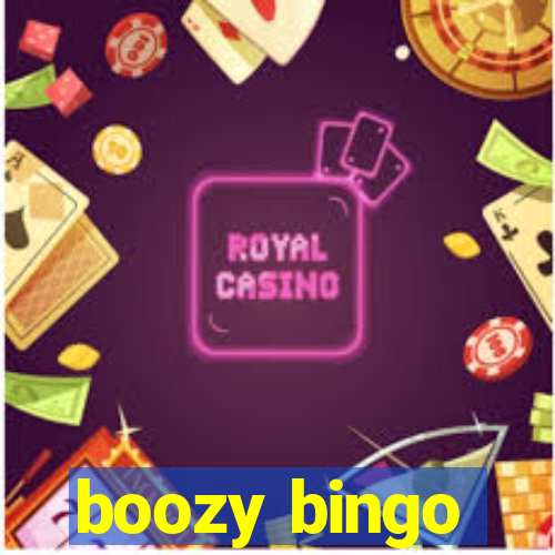 boozy bingo