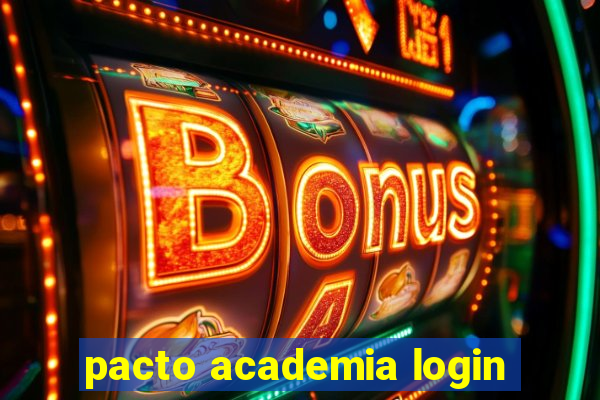 pacto academia login