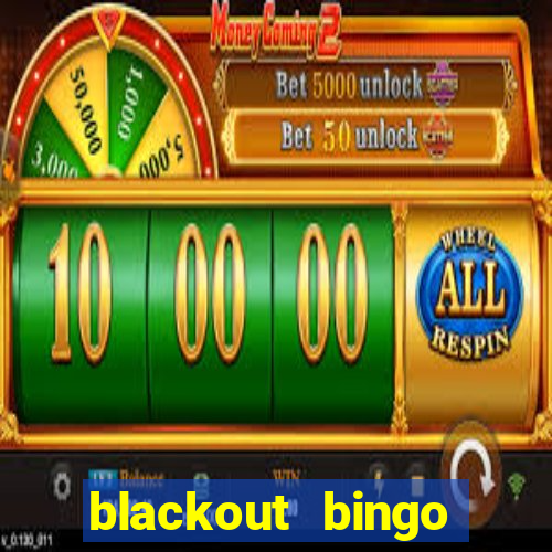 blackout bingo promo code free money no deposit