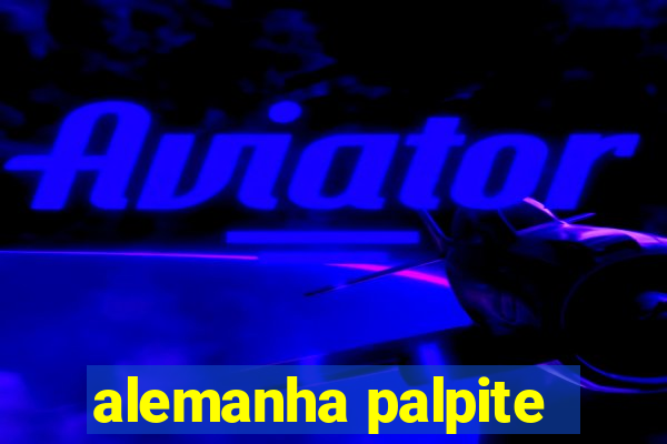 alemanha palpite