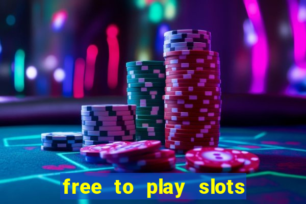 free to play slots no download