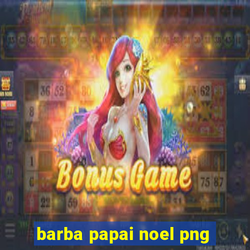 barba papai noel png