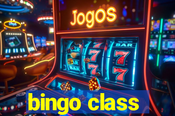 bingo class