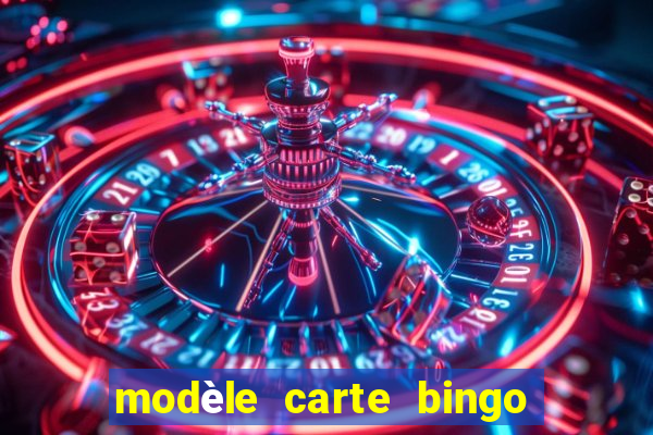 modèle carte bingo quarantaine gratuit