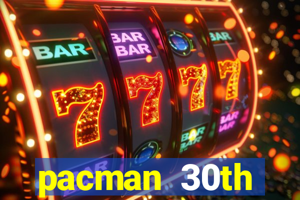 pacman 30th anniversary sonic